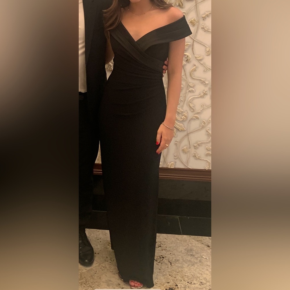 Ralph Lauren Black Evening Gown